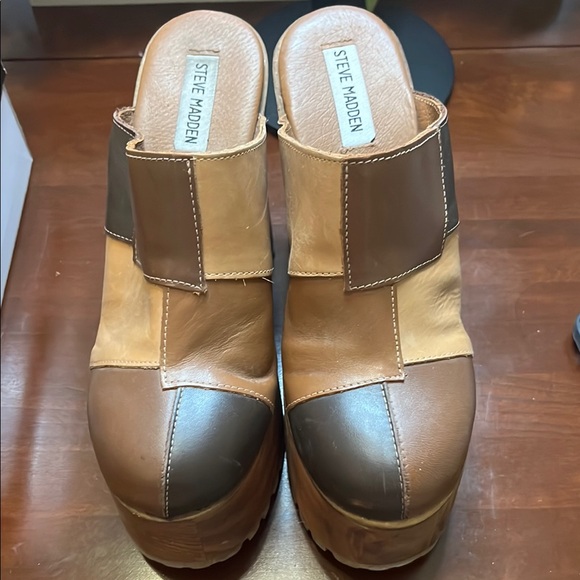 Steve Madden Shoes - Steve Madden Token Brown Multi Women's Brown and Tan Platform Shoes